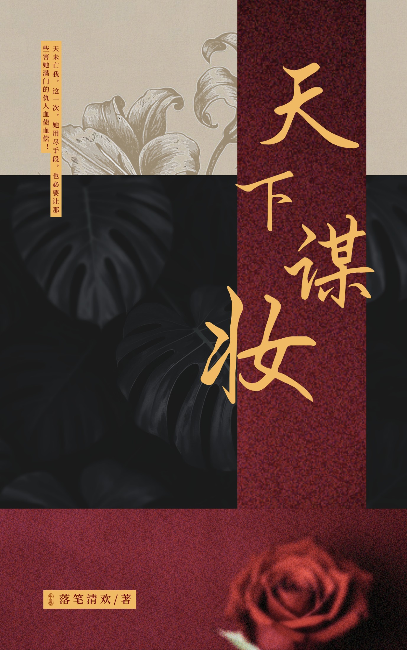 天下谋妆 封面
