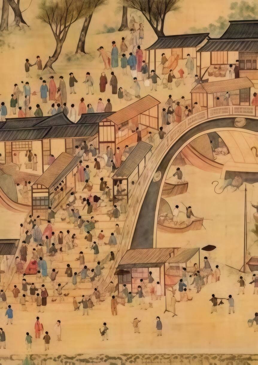 现代女子穿越日常 封面