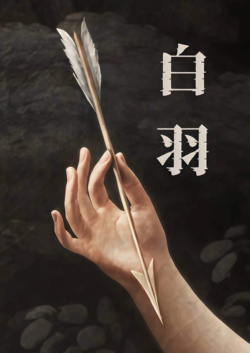 白羽（H 强取豪夺） 封面